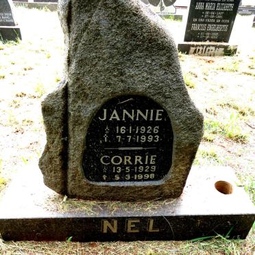 NEL Jannie 1926-1993 & Corrie 1929-1998