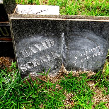 NAUDE David Schalk 1917-1983