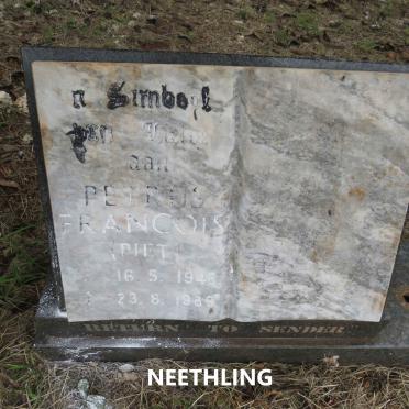 NEETLING Petrus Francois 1946-1989