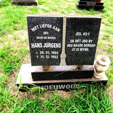 NIEUWOUDT Hans Jurgens 1965-1982
