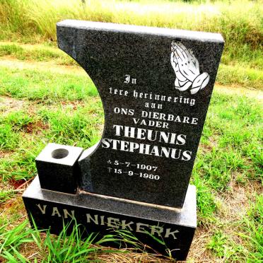 NIEKERK Theunis Stephanus, van 1907-1980