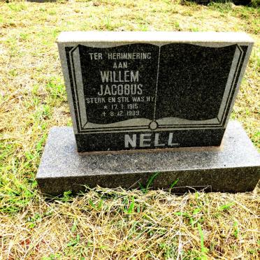 NELL Willem Jacobus 1915-1989