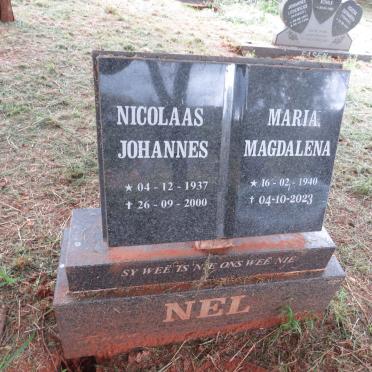 NEL Nicolaas Johannes 1937-2000 & Maria Magdalena 1940-2023