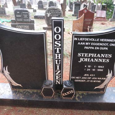 OOSTHUIZEN Stephanus Johannes 1943-1996