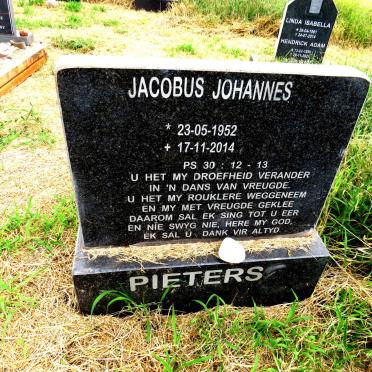 PIETERS Jacobus Johannes 1952-2014