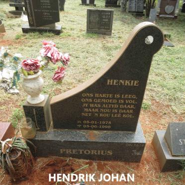 PRETORIUS Henkie 1975-1998