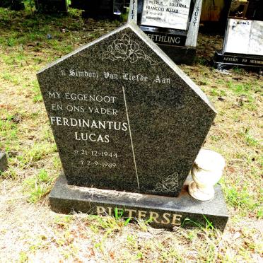 PIETERSE Ferdinantus Lucas 1944-1989