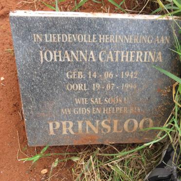 PRINSLOO Johanna Catherina 1942-1994