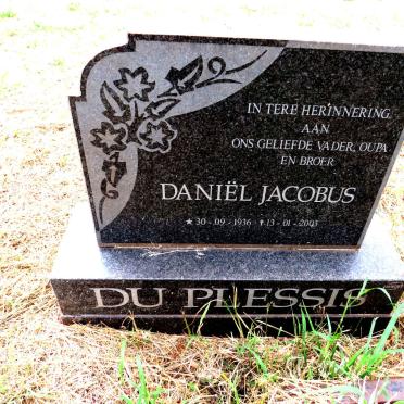 PLESSIS Daniel Jacobus, du 1936-2003