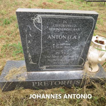 PRETORIUS Johannes Antonio 1960-2005