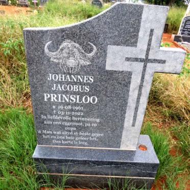PRINSLOO Johannes Jacobus 1961-2022