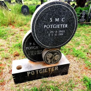 POTGIETER S.M.C. 1905-1991 & P.L. 1908-1987