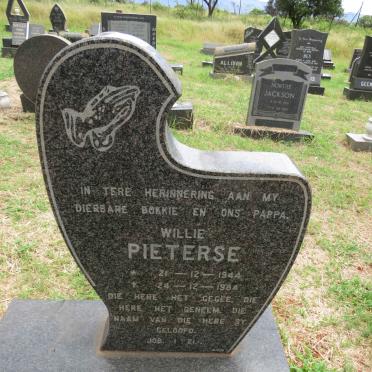 PIETERSE Willie 1944-1984