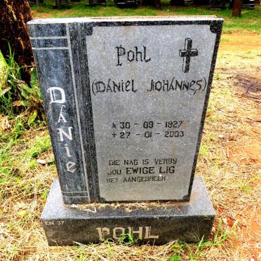 POHL Daniel Johannes 1927-2003