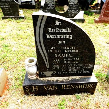 RENSBURG S.H., van 1938-1991