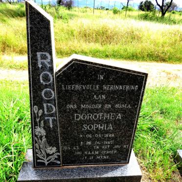 ROODT Dorothea Sophia 1899-1987