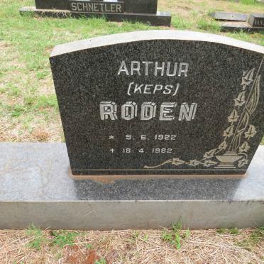RODEN Arthur 1922-1982