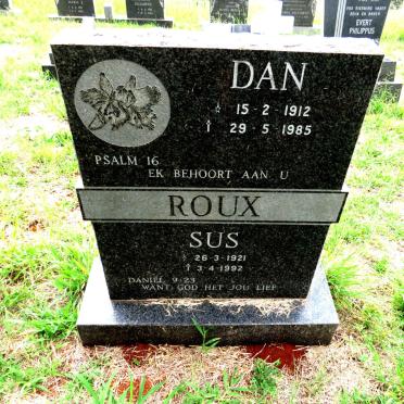 ROUX Dan 1912-1985 & Sus 1921-1992