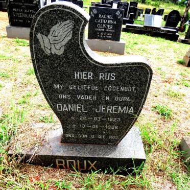ROUX Daniel Jeremia 1923-1986