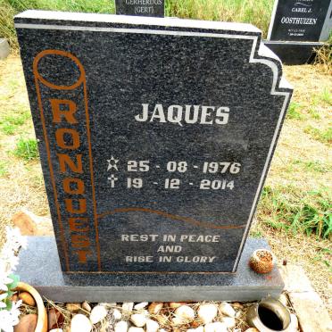 RONQUEST Jaques 1976-2014