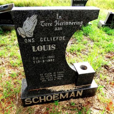 SCHOEMAN Louis 1961-1982