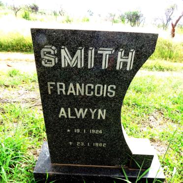 SMITH Francois Awlyn 1924-1982