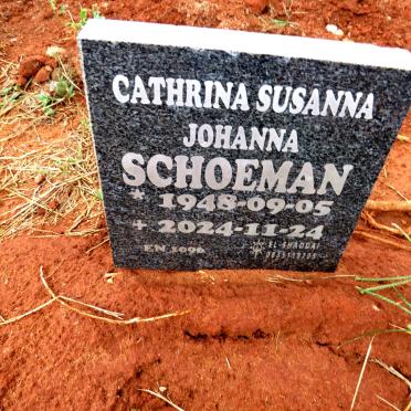 SCHOEMAN Cathrina Susanna Johanna 1948-2024