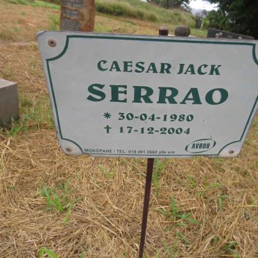 SERRAO Caesar Jack 1980-2004