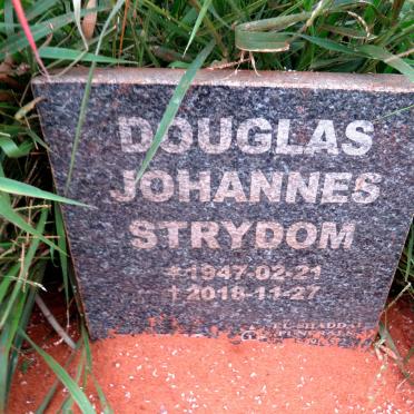 STRYDOM Douglas Johannes 1947-2018