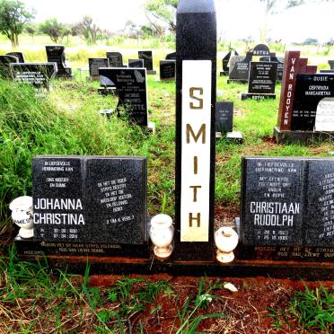 SMITH Christiaan Rudolph 1920-1985 & Johanna Christina 1930-2014