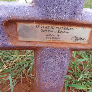 STRYDOM Gert Petrus 1954-2024