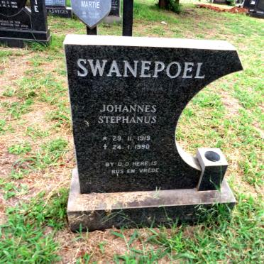SWANEPOEL Johannes Stephanus 1919-1990