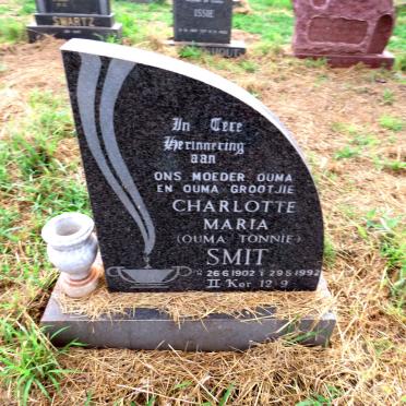 SMIT Charlotte Maria 1902-1992 