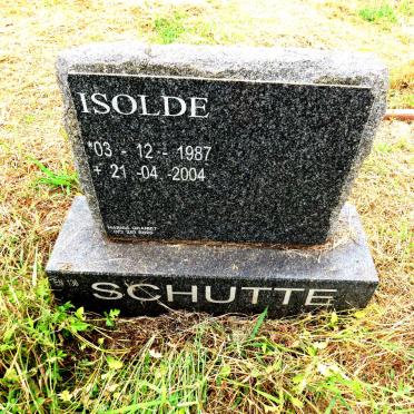 SCHUTTE Isolde 1987-2004