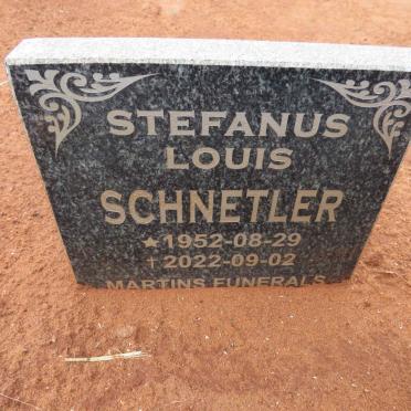 SCHNETLER Stefanus Louis 1952-2022