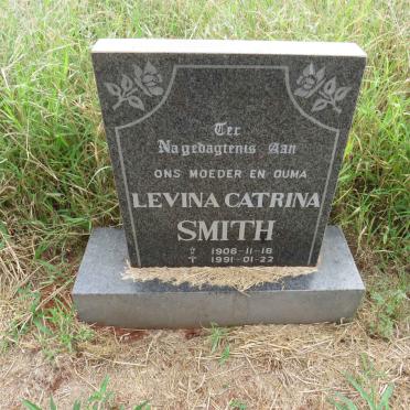SMITH Levina Catrina 1906-1991