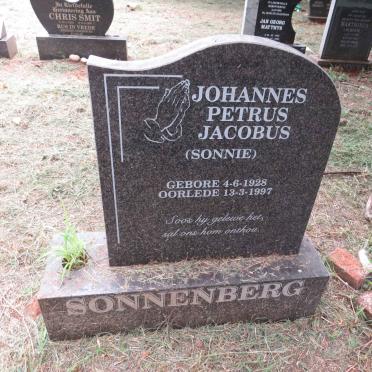 SONNENBERG Johannes Petrus Jacobus 1928-1997