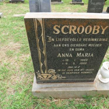 SCROOBY Anna Maria 1889-1982