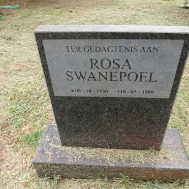 SWANEPOEL Rosa 1930-1999