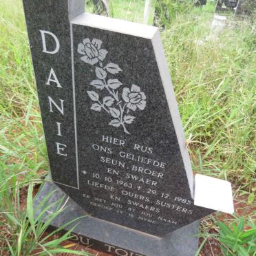 TOIT Danie, du 1963-1985
