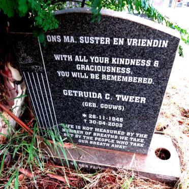 TWEER Getruida C. GOUWS 1945-2003