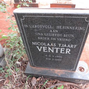 VENTER Nicolaas Tjaart 1966-1987