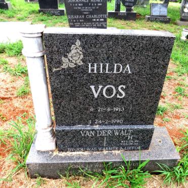 VOS Hilda 1913-1990 :: VAN DER WALT 1944-2004