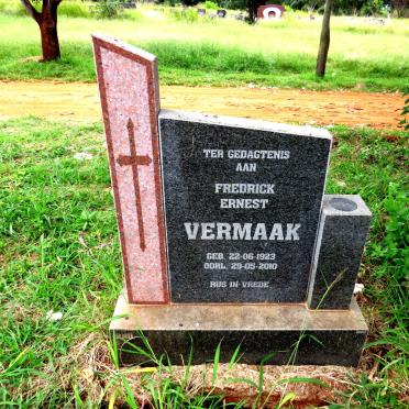 VERMAAK Fredrick Ernest 1923-2010