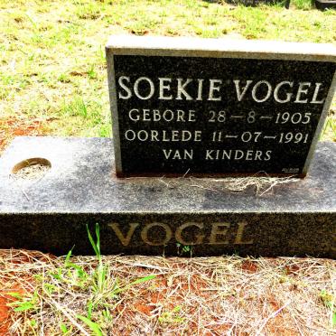 VOGEL Soekie 1905-1991