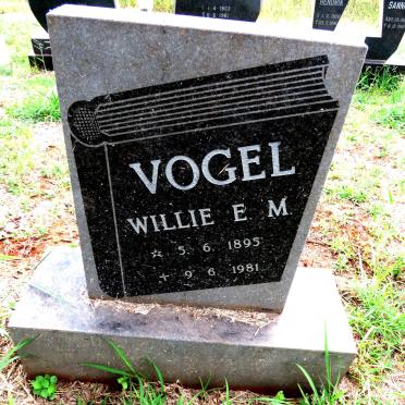 VOGEL Willie E.M. 1895-1981