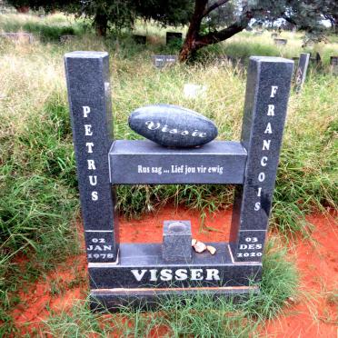 VISSER Petrus Francois 1978-2020
