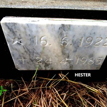 VISAGIE Adriaan T. 1922-1988 & Hester A. 1922-1985 _3