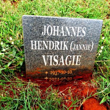 VISAGIE Johannes Hendrik 1937-2024