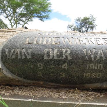 WALT Johannes Lodewiekes, van der 1910-1980_2